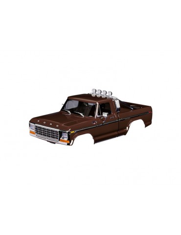 Traxxas Body, Ford F-150 Truck (1979), complete, brown
