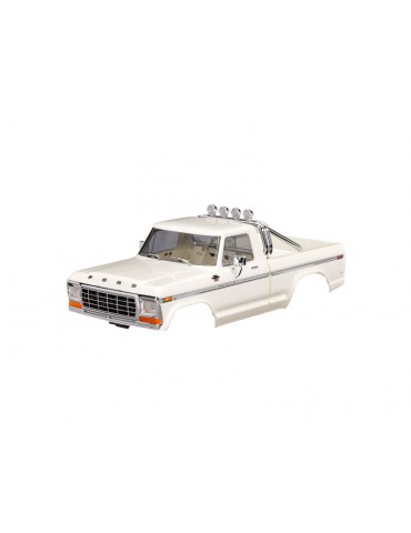 Traxxas Body, Ford F-150 Truck (1979), complete, white