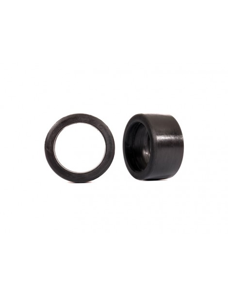 Traxxas Tires, rubber (2) (fits Traxxas 7775X wheelie bar wheels)
