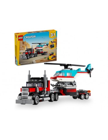 LEGO Creator - Flatbed Truck with Helicopter