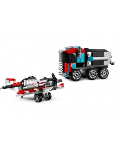 LEGO Creator - Flatbed Truck with Helicopter