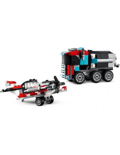 LEGO Creator - Flatbed Truck with Helicopter
