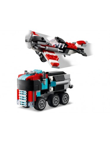 LEGO Creator - Flatbed Truck with Helicopter