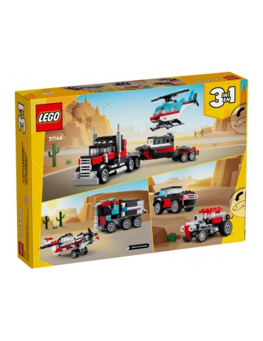 LEGO Creator - Flatbed Truck with Helicopter