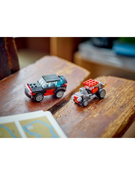 LEGO Creator - Flatbed Truck with Helicopter