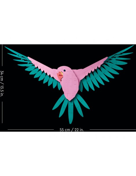 LEGO Art - The Fauna Collection Macaw Parrots