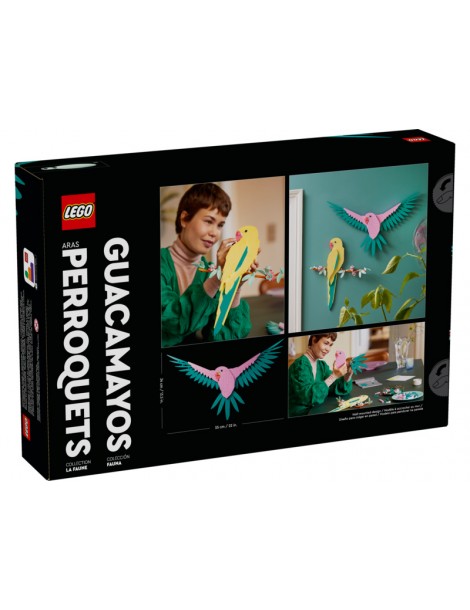 LEGO Art - The Fauna Collection Macaw Parrots