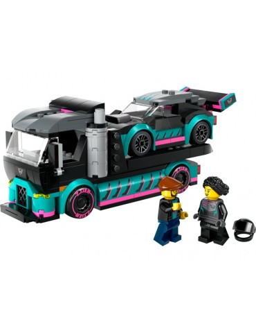 LEGO City - Race Car and Car Carrier Truck