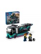 LEGO City - Race Car and Car Carrier Truck