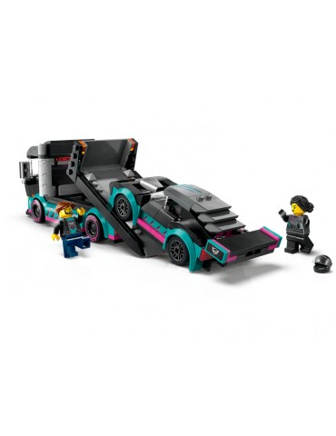 LEGO City - Race Car and Car Carrier Truck