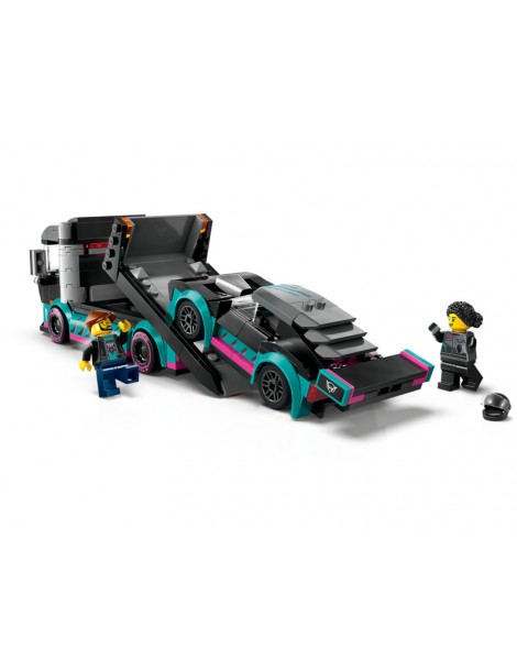 LEGO City - Race Car and Car Carrier Truck