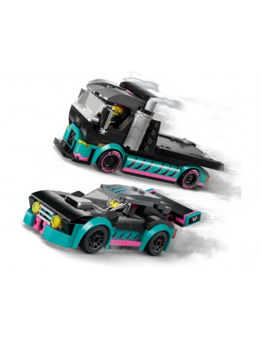 LEGO City - Race Car and Car Carrier Truck