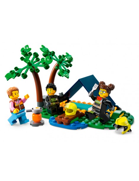 LEGO City - 4x4 Fire Truck with Rescue Boat