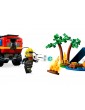 LEGO City - 4x4 Fire Truck with Rescue Boat