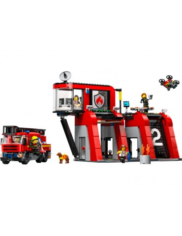 LEGO City - Fire Station with Fire Truck