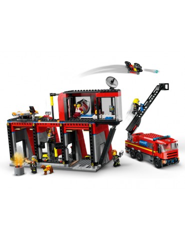LEGO City - Fire Station with Fire Truck
