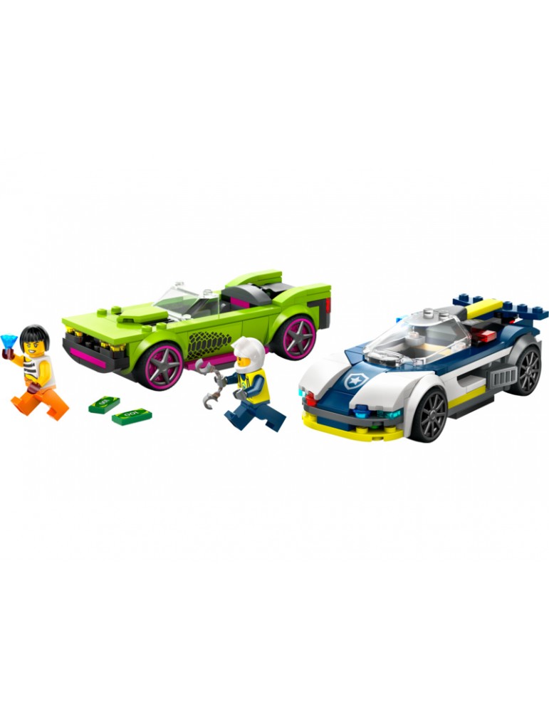 LEGO City - Police Car and Muscle Car Chase
