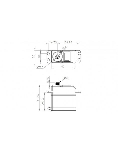 HBL950 (0.09s/60 , 18.2kg.cm)