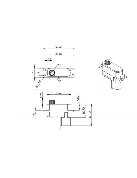 HV70H (0.06s/60 , 3.1kg.cm)