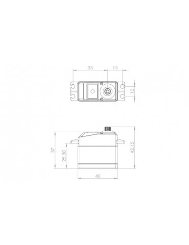 DS1250 (0.066s/60 , 14.3kg.cm)