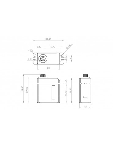 HV93i (0.031s/60 , 2.6kg.cm)