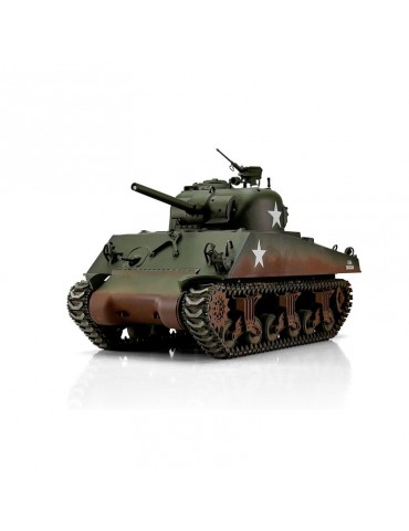 TORRO tank PRO 1/16 RC M4A3 Sherman 75mm green IR Servo