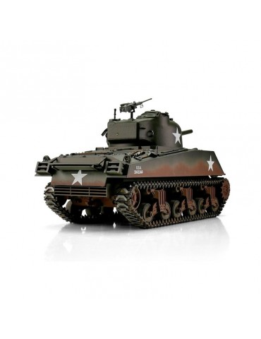 TORRO tank PRO 1/16 RC M4A3 Sherman 75mm green IR Servo