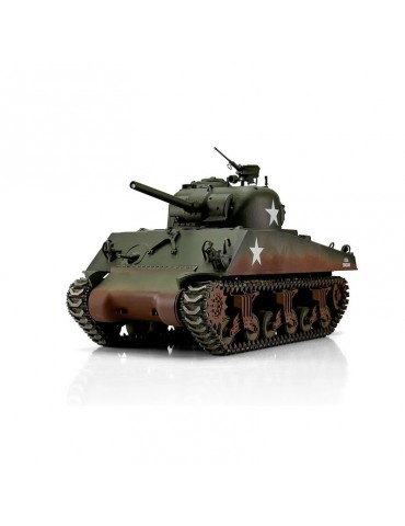 TORRO tank PRO 1/16 RC M4A3 Sherman 75mm green - infra