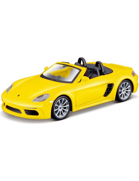 Maisto Porsche 718 Boxster 1:39 yellow