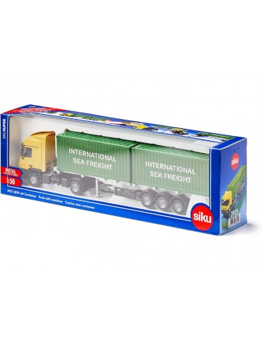 SIKU Super - Truck with 2 containers 1:50