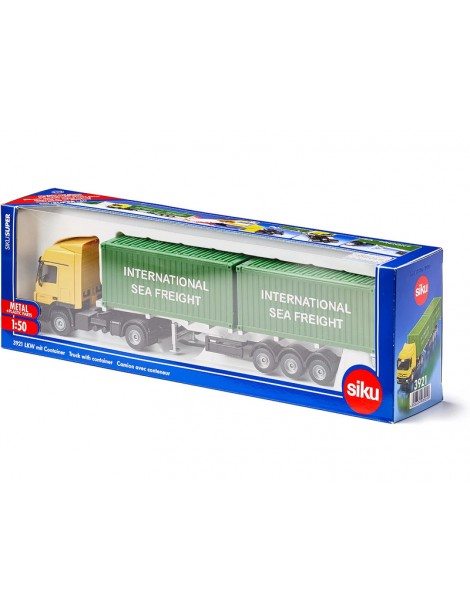 SIKU Super - Truck with 2 containers 1:50