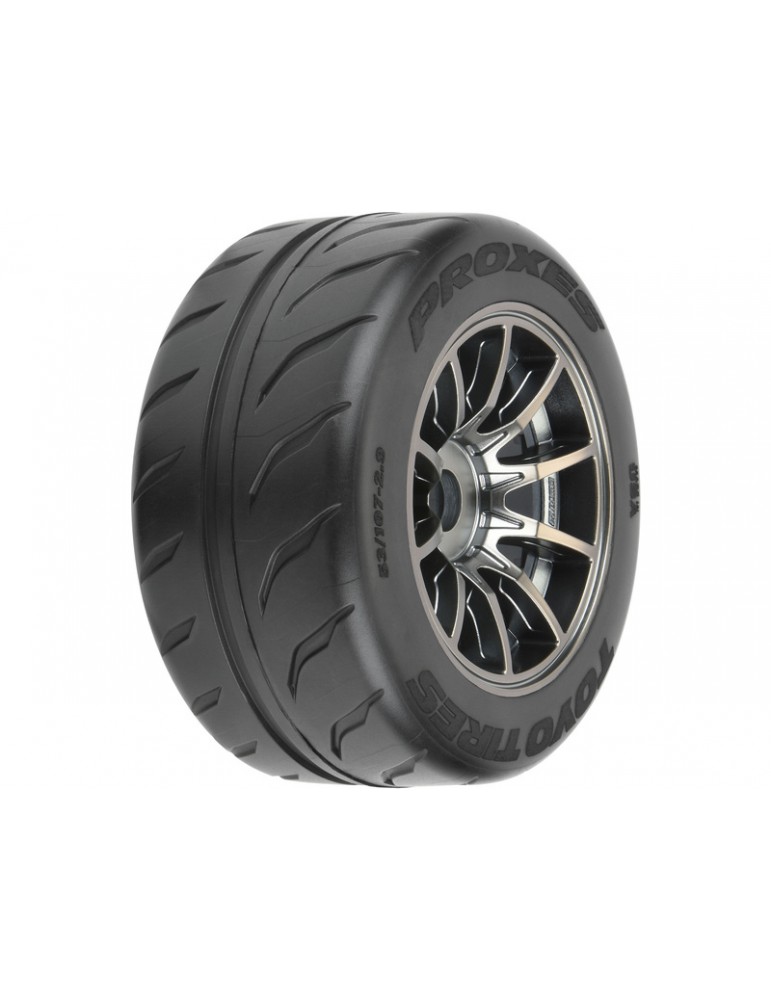 Pro-Line Wheels 2.9", Toyo Proxes R888R S3 rear tires, Spectre wheels H17 (2)