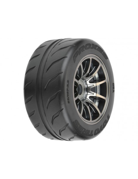 Pro-Line Wheels 2.9", Toyo Proxes R888R S3 rear tires, Spectre wheels H17 (2)