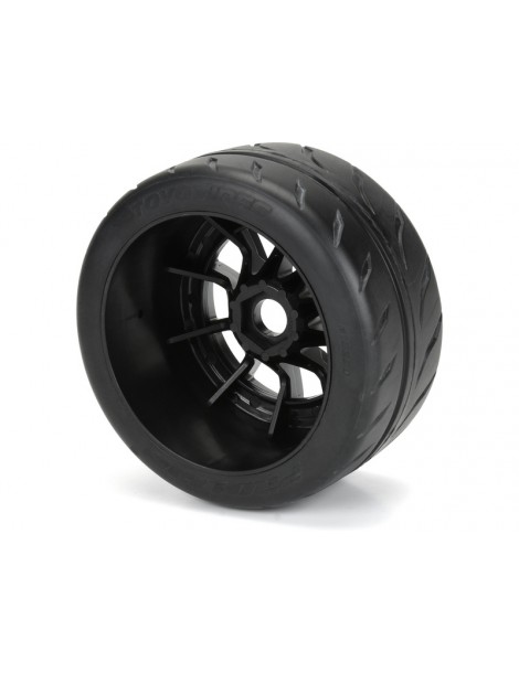 Pro-Line Wheels 2.9", Toyo Proxes R888R S3 rear tires, Spectre wheels H17 (2)