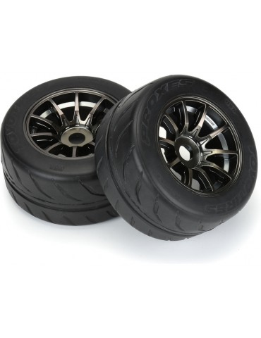 Pro-Line Wheels 2.9", Toyo Proxes R888R S3 rear tires, Spectre wheels H17 (2)