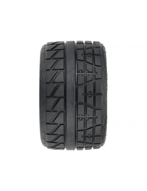 Pro-Line Wheels 3.8", Menace HP Belted Tires, Raid H17 Black Wheels (2)