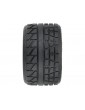 Pro-Line Wheels 3.8", Menace HP Belted Tires, Raid H17 Black Wheels (2)