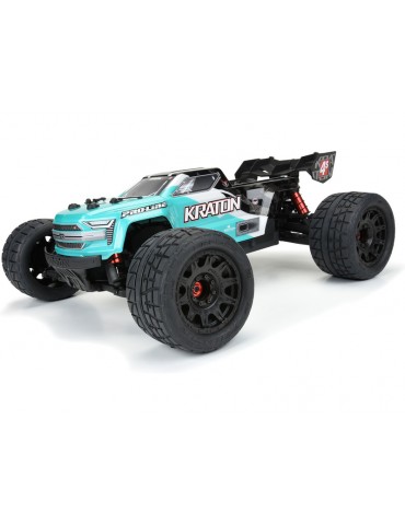 Pro-Line Wheels 3.8", Menace HP Belted Tires, Raid H17 Black Wheels (2)