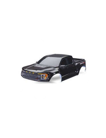 Traxxas Body, Ford Raptor R, complete (juodas)