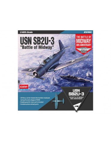 Academy Vought SB2U-3 USN Battle of Midway (1:48)