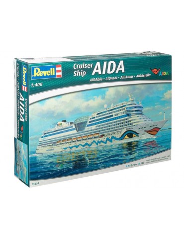 Revell AIDAblu, sol, mar, stella 1:400