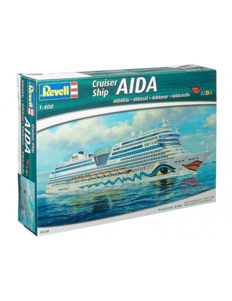 Revell AIDAblu, sol, mar, stella 1:400