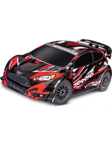 Traxxas Ford Fiesta 1:10 2BL 4WD RTR red