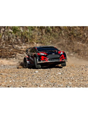 Traxxas Ford Fiesta 1:10 2BL 4WD RTR red