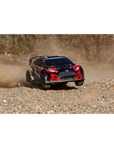 Traxxas Ford Fiesta 1:10 2BL 4WD RTR red