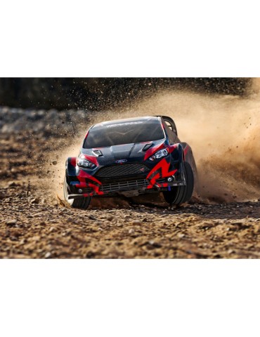 Traxxas Ford Fiesta 1:10 2BL 4WD RTR red