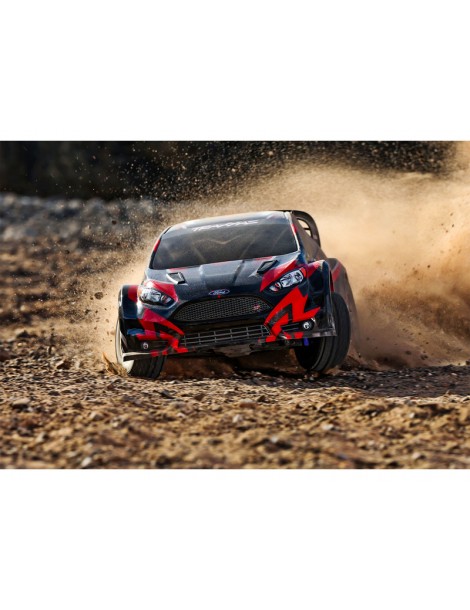 Traxxas Ford Fiesta 1:10 2BL 4WD RTR red