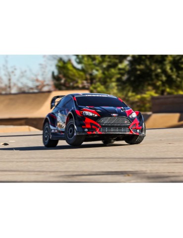 Traxxas Ford Fiesta 1:10 2BL 4WD RTR red