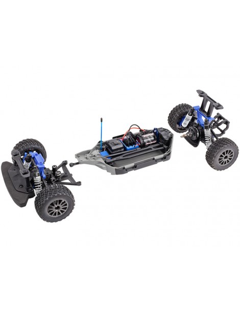 Traxxas Ford Fiesta 1:10 2BL 4WD RTR red