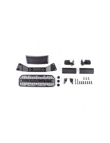 Traxxas Grille/ grille mount/ mirrors, side (left & right) (fits 5916 body)